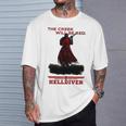 The Creek Will Be Red Game Platform Helldivers Hero T-Shirt Gifts for Him