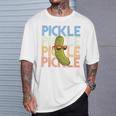 Dill Pickle Squad Green Pickles Lovers Cucumber Jar T-Shirt Gifts for Him