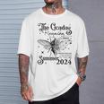 Entomology Cicada Lover Cicada Reunion Us Tour 2024 T-Shirt Gifts for Him
