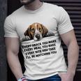 Every Snack You Make Every Meal You Bake Beagle T-Shirt Gifts for Him