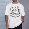 Girls Trip Cheaper Than A Therapy 2024 Girls Trip Matching T-Shirt Gifts for Him