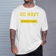 Go Navy Beat Army Morse Code T-Shirt Gifts for Him