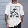 Gran Ola De Kanagawa Japón Arte Estética Japonesa Camiseta unisex Regalos para él