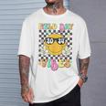 Groovy Field Day Vibes Hippie Face Happy Field Day 2024 T-Shirt Gifts for Him