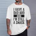 Herren Dad Bod Papa Bierbauchatertag T-Shirt Geschenke für Ihn