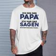 Ich Bin Der Papa Gray T-Shirt Geschenke für Ihn