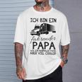 Ich Bin Ein Lkw Fahrender Papa Wie Ein Normaler Papaater Kapuzenjacke T-Shirt Geschenke für Ihn