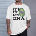 It's In My Dna Brazilian I Love Brazil Flag T-Shirt Gifts for Him