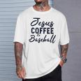 Jesus Coffee And Sport And Christian Lovers T-Shirt Gifts for Him