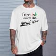 Junenth Freeish June 19 1865 Broken Chains Image T-Shirt Gifts for Him