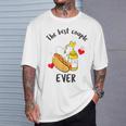 Kawaii Cute Hotdog And Mustard For Fast Food Classic T-Shirt Gifts for Him