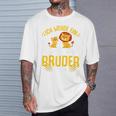 Kinder Ich Werde Ein Große Bruder 2024 Lion Big Brother 2024 T-Shirt Geschenke für Ihn