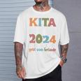 Kinder Kindertagesstätte Abschied Kinder Kita Abgänger 2024 T-Shirt Geschenke für Ihn