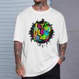 Let Glow Crazy Colorful Group Team Tie Dye T-Shirt Gifts for Him