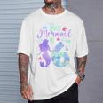 This Mermaid Is 6 Birthday Girls Mermaid T-Shirt Gifts for Him