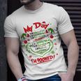 Merry Christmas My Day Schedule I’M Booked Christmas T-Shirt Gifts for Him