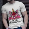 Mom Of The Birthday Princess Unicorn Matching Family Mommy T-Shirt Gifts for Him