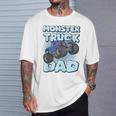 Monster Truck Papa Füräter Cooler Papa Lustiger Monstertruck T-Shirt Geschenke für Ihn