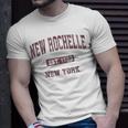 New Rochelle New York Ny Vintage Athletic Sports T-Shirt Gifts for Him