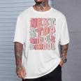 Next Stop Middle School Groovy Elementary School Graduation T-Shirt Gifts for Him