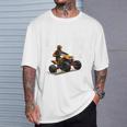 Niños 8 Años De Edad Quad Fiesta De Cumpleaños Tema Atv 4 Wheeler Camiseta unisex Regalos para él