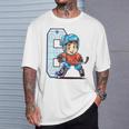 Niños Cumpleaños De Hockey Sobre Hielo Niño De 6 Años 6º Cumpleaños Camiseta unisex Regalos para él