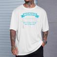 Nonno Knows Everything Fathers Day Dad Papa T-Shirt Gifts for Him
