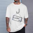 Do Not Disturb Father's Day Witty Fishing T-Shirt Gifts for Him