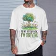 Not Just Surviving Thriving Stroke Survivor T-Shirt Gifts for Him
