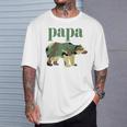 Papa Bär Camo Camo Papa Bär Passender Familienbär Raglan T-Shirt Geschenke für Ihn