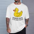 Pato De Goma Espíritu Animal Pato Camiseta unisex Regalos para él