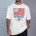 Patriotic Af American Flag 4Th Of July Men T-Shirt Gifts for Him