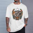 Pharaoh's Horses Vintage Traditional Tattoo Artist Flash Ink T-Shirt Gifts for Him