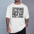 Pink Spring Fun Quote For And Teachers For Field Day T-Shirt Gifts for Him