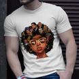 Proud Of My Roots Bhm Black Pride Black Melanin Women T-Shirt Gifts for Him