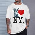 I Really Heart Love New York Ny Nyc Love New York Love Ny T-Shirt Gifts for Him