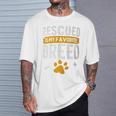 Rescued Is My Favorite Breed Animal Rescue Foster T-Shirt Gifts for Him