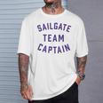 Sailgate Captain Washington T-Shirt Gifts for Him