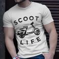 Scoot Life Scooter Fun Moped Graphic T-Shirt Gifts for Him