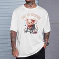 Out Of Spoons Chronic Pain Disability Awareness Spoonie Pig T-Shirt Gifts for Him