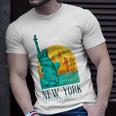 Statue Of Liberty Retro Vintage New York City Nyc Ny T-Shirt Gifts for Him