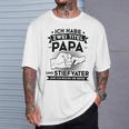 Stiefvater Stiefpapa Papa T-Shirt Geschenke für Ihn