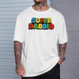 Super Daddio Video Game Father's Day T-Shirt Gifts for Him