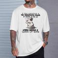 Of Talking To Cats T-Shirt Gifts for Him