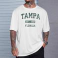 Tampa Florida Fl Vintage Athletic Sports T-Shirt Gifts for Him