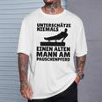 Turner Papa Geräteturnerater Bodenturner Dad Gymnastik T-Shirt Geschenke für Ihn