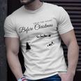'Twas The Night Before Christmas Santa & Reindeer T-Shirt Gifts for Him