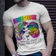 Unicorn 8Th Birthday 8 Year Old Unicorn Party Girls Outfit T-Shirt Gifts for Him