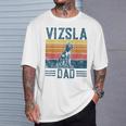 Vizsla Dad Vintage Hungarian Vorstehung Dog Vizsla Dad T-Shirt Geschenke für Ihn