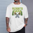 Waldarbeiter Papa Baumfäller Bäume Fällen Im Wald T-Shirt Geschenke für Ihn